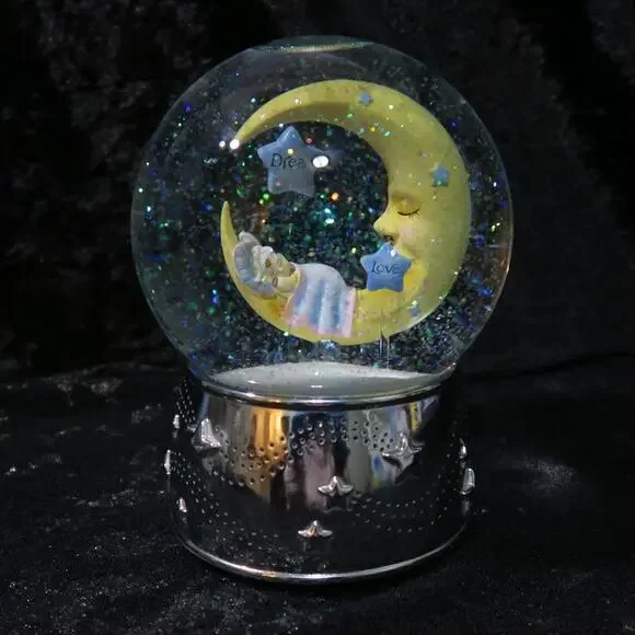 SPINS Lenox Reed Barton Sweet Dream Musical Globe Love Nursery Twinkle Twinkle - Picture 5 of 13
